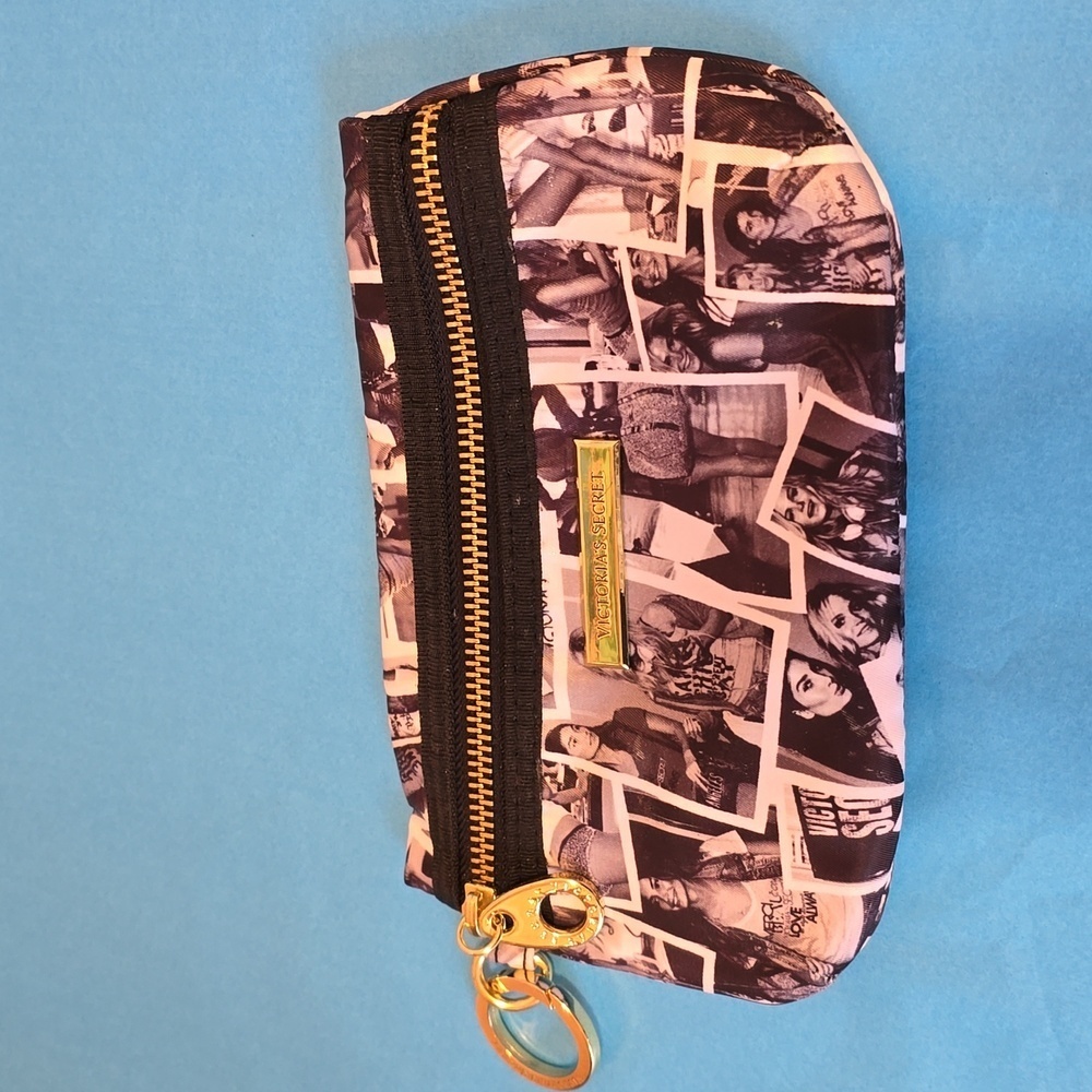 Victoria's Secret Canvas Supermodels 2011/2012 Mini Makeup Bag